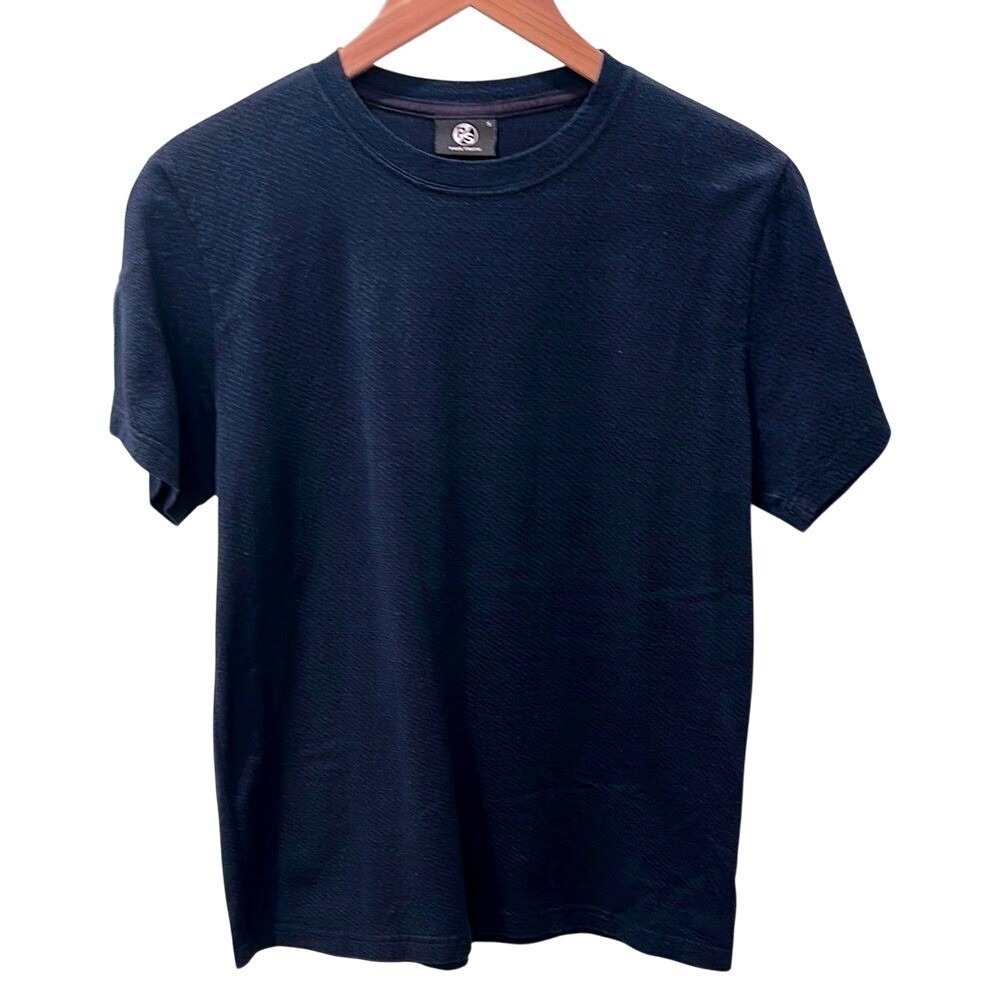 P.S. by Paul Smith navy textured T-Shirt